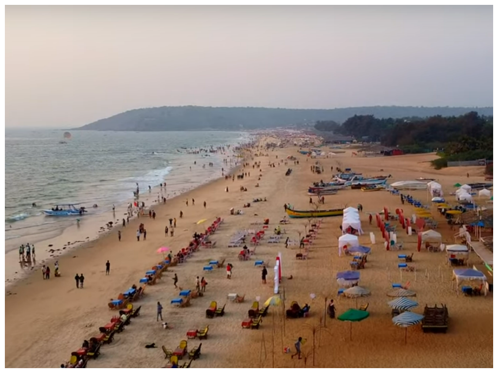 Goa Calangute Beach
