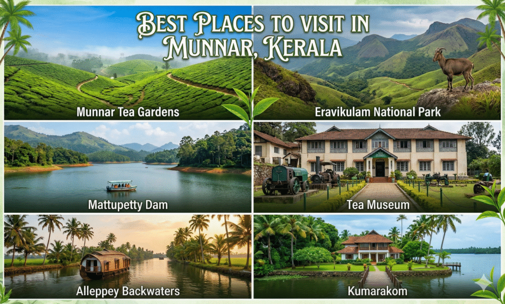 best places to visit in munnar kerala